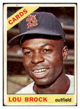 1966 Topps Baseball #125 Lou Brock Cardinals VG 493993