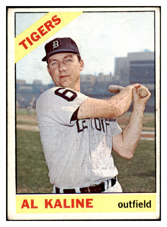 1966 Topps Baseball #410 Al Kaline Tigers VG 493994