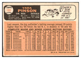 1966 Topps Baseball #180 Vada Pinson Reds VG 493996