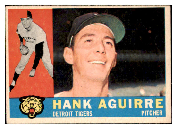 1960 Topps Baseball #546 Hank Aguirre Tigers EX-MT 494010
