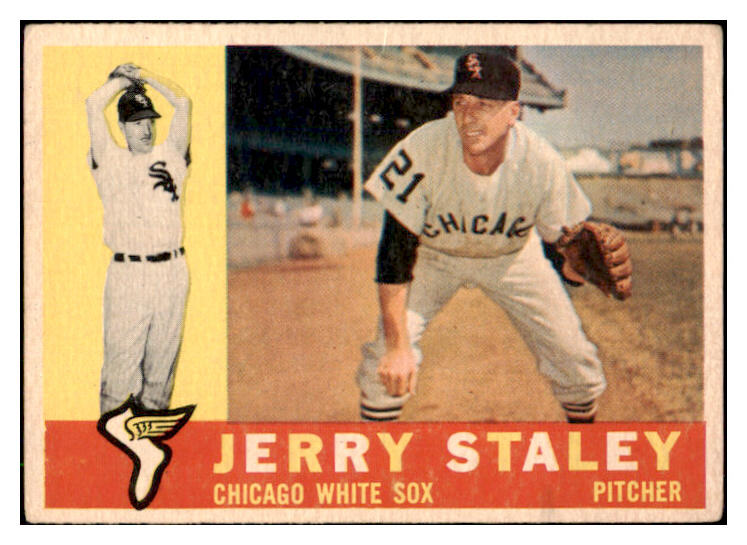 1960 Topps Baseball #510 Jerry Staley White Sox VG-EX 494020