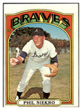 1972 Topps Baseball #620 Phil Niekro Braves EX-MT 494032