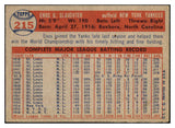 1957 Topps Baseball #215 Enos Slaughter Yankees EX-MT 494105