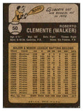 1973 Topps Baseball #050 Roberto Clemente Pirates EX-MT 494115