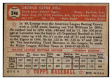 1952 Topps Baseball #246 George Kell Tigers EX-MT 494122