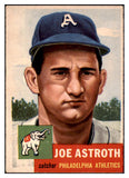 1953 Topps Baseball #103 Joe Astroth A's EX-MT 494140