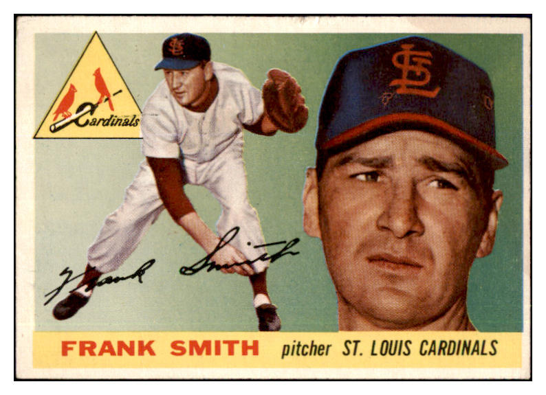 1955 Topps Baseball #204 Frank Smith Cardinals VG-EX 494168