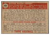 1952 Topps Baseball #102 Bill Kennedy Browns EX+/EX-MT 494171