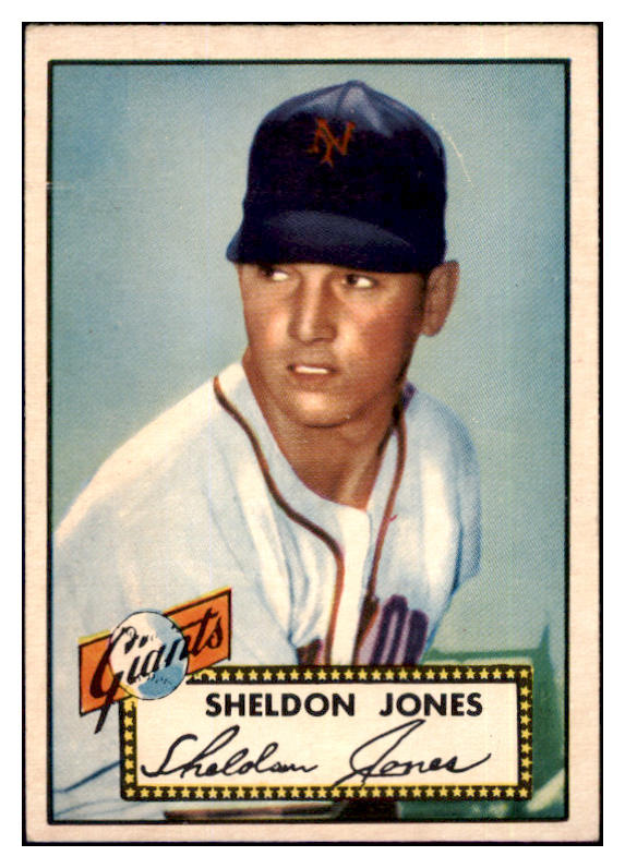1952 Topps Baseball #130 Sheldon Jones Giants EX+/EX-MT 494172