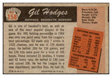 1955 Bowman Baseball #158 Gil Hodges Dodges EX-MT 494181