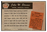 1955 Bowman Baseball #258 John Stevens Umpire EX-MT 494188