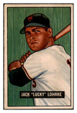 1951 Bowman Baseball #235 Jack Lohrke Giants EX-MT 494196