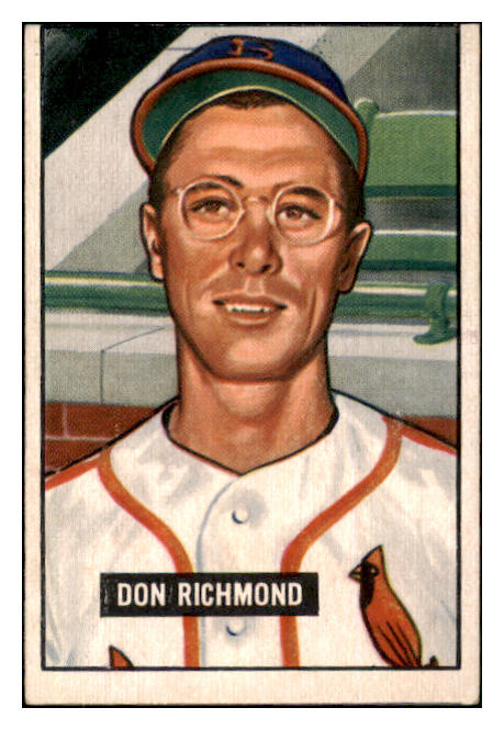 1951 Bowman Baseball #264 Don Richmond Cardinals VG-EX 494199