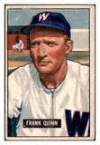 1951 Bowman Baseball #276 Frank Quinn Senators VG 494201