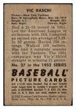 1952 Bowman Baseball #037 Vic Raschi Yankees VG 494211