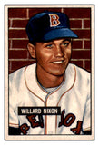 1951 Bowman Baseball #270 Willard Nixon Red Sox EX-MT 494223
