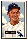 1951 Bowman Baseball #266 Harry Dorish White Sox VG 494230