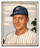 1950 Bowman Baseball #215 Eddie Lopat Yankees VG-EX Copyright 494260
