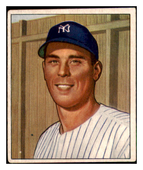 1950 Bowman Baseball #100 Vic Raschi Yankees VG-EX 494263