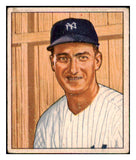 1950 Bowman Baseball #216 Bob Porterfield Yankees VG Copyright 494264