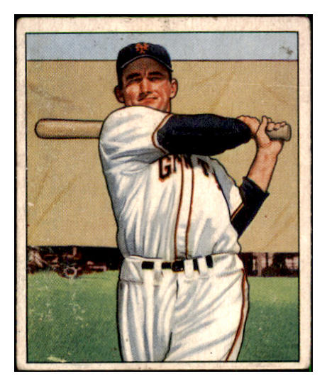 1950 Bowman Baseball #064 Alvin Dark Giants PR-FR 494274