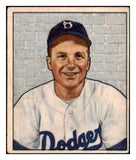 1950 Bowman Baseball #222 Bobby Morgan Dodgers VG-EX No Copyright 494275