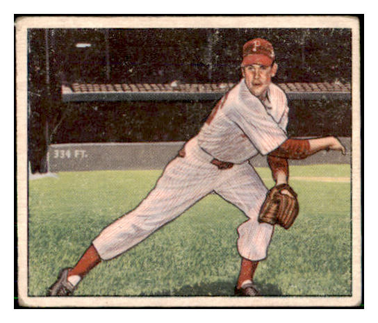 1950 Bowman Baseball #032 Robin Roberts Phillies GD-VG 494278