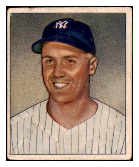 1950 Bowman Baseball #101 Bobby Brown Yankees VG-EX 494279
