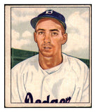 1950 Bowman Baseball #194 Billy Cox Dodgers VG-EX Copyright 494280
