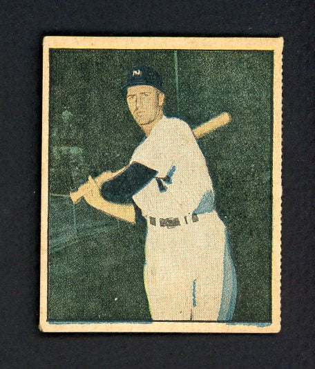 1951 Berk Ross #002-6 Bobby Brown Yankees EX 494287