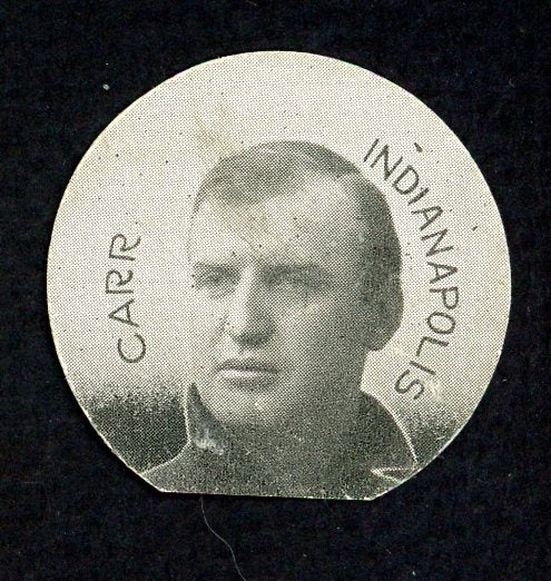 1909-11 E254 Colgans Chips Charlie Carr Indianapolis Good 494324
