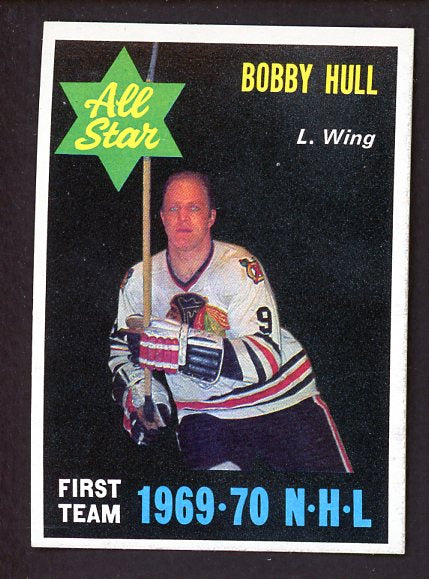 1970 O Pee Chee Hockey #235 Bobby Hull A.S. Black Hawks EX-MT 494405