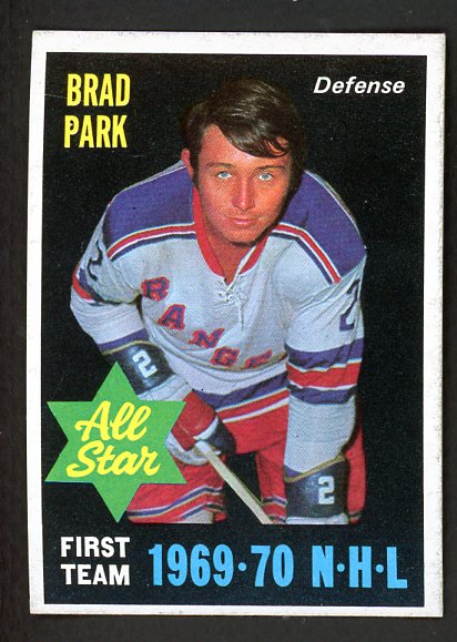 1970 O Pee Chee Hockey #239 Brad Park A.S. Rangers NR-MT 494408