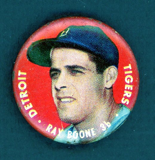 1956 Topps Baseball Pins Ray Boone Tigers NR-MT 494414