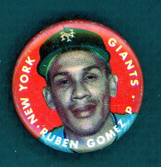 1956 Topps Baseball Pins Ruben Gomez Giants NR-MT 494415