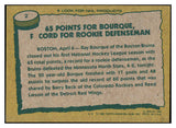 1980 Topps Hockey #002 Ray Bourque RB Bruins EX+/EX-MT 494529
