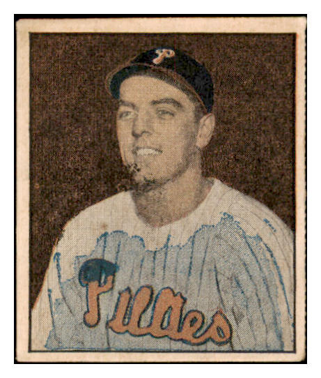 1951 Berk Ross #004-9 Curt Simmons Phillies EX-MT 494536