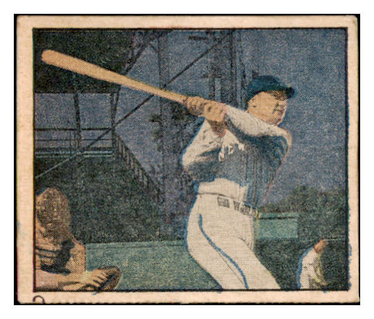 1951 Berk Ross #001-7 Johnny Mize Yankees EX 494549