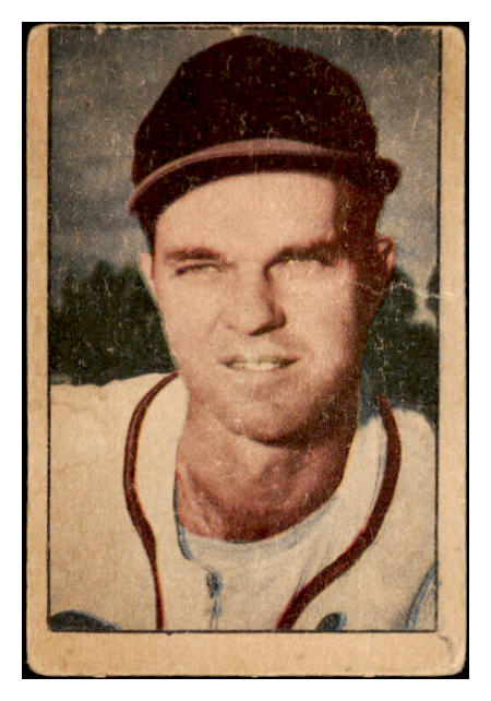 1952 Berk Ross Johnny Sain Yankees VG 494592
