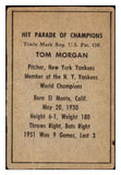 1952 Berk Ross Tom Morgan Yankees VG 494593