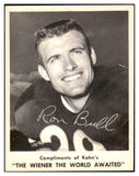 1963 Kahns Football Ron Bull Bears NR-MT 494659