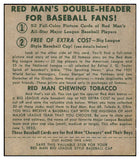 1952 Red Man #015AL Minnie Minoso White Sox GD-VG w Tab 494709