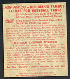 1953 Red Man #013AL Gus Zernial A's EX w Tab 494727