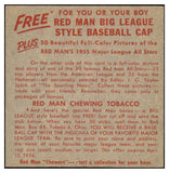 1955 Red Man #011AL Al Rosen Indians GD-VG No Tab 494757