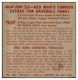 1953 Red Man #011NL Robin Roberts Phillies GD-VG No Tab 494761