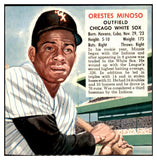 1952 Red Man #015AL Minnie Minoso White Sox VG No Tab 494784