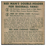 1952 Red Man #004NL Cliff Chambers Cardinals VG No Tab 494787