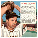 1952 Red Man #005NL Murry Dickson Pirates VG No Tab 494789