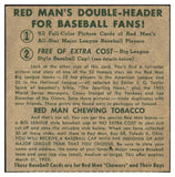 1952 Red Man #005NL Murry Dickson Pirates VG No Tab 494789