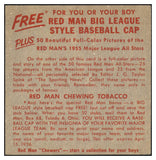 1955 Red Man #012NL Hoyt Wilhelm Giants VG No Tab 494815